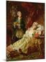 Louis XV and Madame Dubarry-Gyula Benczur-Mounted Giclee Print