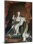 Louis XV at the Age of Five, C1715-Hyacinthe Rigaud-Mounted Premium Giclee Print