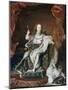 Louis XV at the Age of Five, C1715-Hyacinthe Rigaud-Mounted Giclee Print