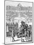 Louis XV at the Tuileries, Paris, 18th Century-Bonnardot-Mounted Giclee Print