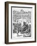 Louis XV at the Tuileries, Paris, 18th Century-Bonnardot-Framed Giclee Print