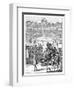 Louis XV at the Tuileries, Paris, 18th Century-Bonnardot-Framed Giclee Print