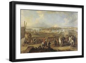 Louis XV au siège de Mons, du 7 juin au 11 juillet 1746-Pierre Lenfant-Framed Giclee Print