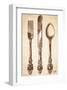 Louis XV Cutlery-Rene Stein-Framed Art Print