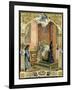 Louis XV Is Kissed by His Dying Great Grandfather, Louis XIV-Maurice Leloir-Framed Art Print