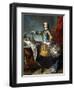 Louis XV, King of France and Navarre-Jean-Baptiste van Loo-Framed Giclee Print