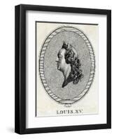 Louis XV - King of France-null-Framed Art Print