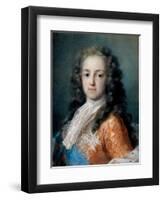 Louis XV of France (1710-177) as Dauphin, 1720-1721-Rosalba Giovanna Carriera-Framed Giclee Print