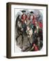 Louis XV of France (1710-1774). King of France and Navarre. Louis XV and the Dauphin in the Batlle-Louis Dupre-Framed Giclee Print
