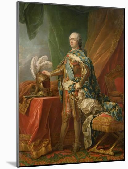 Louis XV of France-Carle van Loo-Mounted Giclee Print