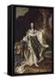 Louis XV, roi de France (1710-1774)-Hyacinthe Rigaud-Framed Stretched Canvas