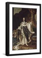 Louis XV, roi de France (1710-1774)-Hyacinthe Rigaud-Framed Giclee Print