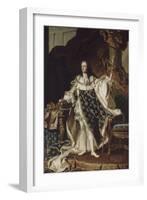 Louis XV, roi de France (1710-1774)-Hyacinthe Rigaud-Framed Giclee Print