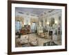 Louis XV-Style Cabinet, Villa Malfitano Whitaker, Palermo, Sicily, Italy-null-Framed Giclee Print