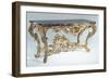 Louis XV Style Carved and Gilt Wood Console Table, France-null-Framed Giclee Print