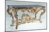 Louis XV Style Carved and Gilt Wood Console Table, France-null-Mounted Giclee Print