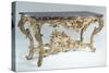 Louis XV Style Carved and Gilt Wood Console Table, France-null-Stretched Canvas