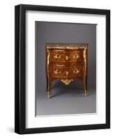 Louis XV Style Chest of Drawers, France-null-Framed Giclee Print