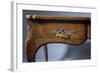 Louis XV Style Walnut Genoese Diplomat Writing Desk, Italy, Detail-null-Framed Giclee Print