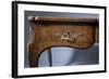 Louis XV Style Walnut Genoese Diplomat Writing Desk, Italy, Detail-null-Framed Giclee Print