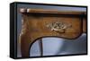 Louis XV Style Walnut Genoese Diplomat Writing Desk, Italy, Detail-null-Framed Stretched Canvas