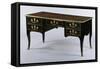 Louis XV Style Writing Desk with Subtle Gilt Decoration, France-null-Framed Stretched Canvas
