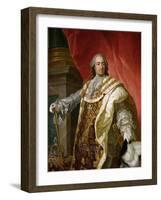 Louis XV-Louis-Michel van Loo-Framed Giclee Print