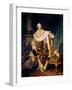 Louis XVI (1754-93) King of France in Coronation Robes, 1777-Joseph Siffred Duplessis-Framed Giclee Print