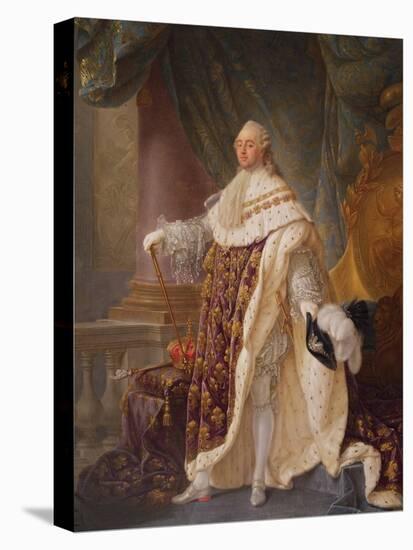 Louis XVI (1754-93)-Antoine Francois Callet-Stretched Canvas