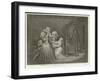 Louis XVI and His Family-Denis Auguste Marie Raffet-Framed Giclee Print