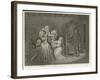 Louis XVI and His Family-Denis Auguste Marie Raffet-Framed Giclee Print