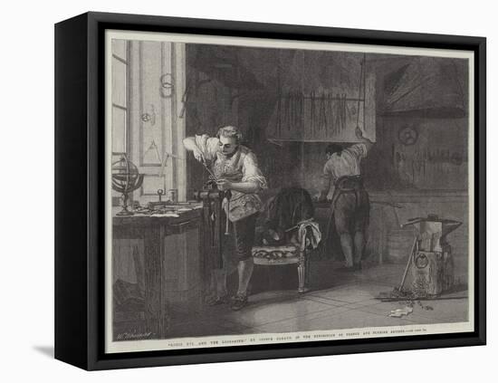 Louis XVI and the Locksmith-Joseph Caraud-Framed Stretched Canvas