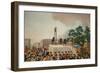 Louis XVI at the Gallows January 21, 1793-null-Framed Giclee Print