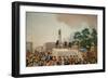 Louis XVI at the Gallows January 21, 1793-null-Framed Giclee Print