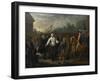 Louis XVI before the Scaffold-Charles Benazech-Framed Giclee Print