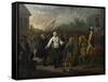 Louis XVI before the Scaffold-Charles Benazech-Framed Stretched Canvas