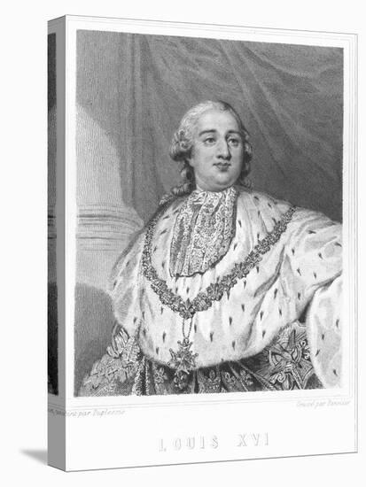 Louis XVI by Jacques Etienne Pannier-Stefano Bianchetti-Stretched Canvas