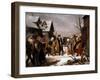 Louis XVI Distributing Alms to the Poor of Versailles During the Winter of 1788-Louis Hersent-Framed Giclee Print