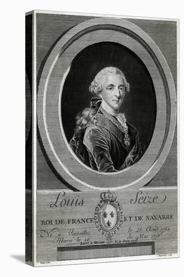 Louis XVI, King of France-null-Stretched Canvas