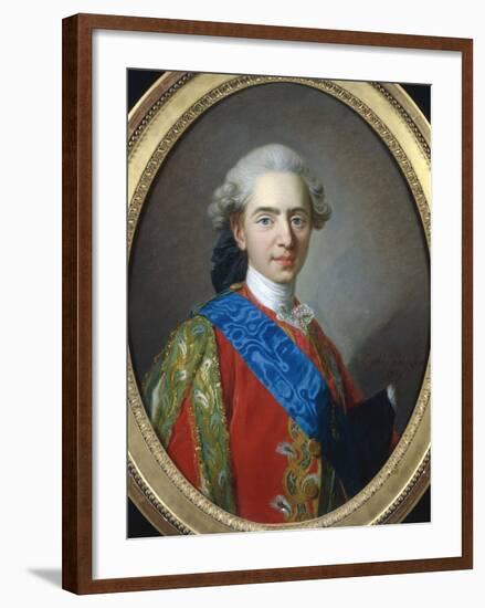 Louis XVI of France-Louis-Michel van Loo-Framed Giclee Print