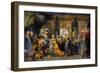 Louis XVI Received at Reims the Homage of the Knights of the Holy Spirit, 13 June 1775-Gabriel François Doyen-Framed Giclee Print