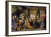 Louis XVI Received at Reims the Homage of the Knights of the Holy Spirit, 13 June 1775-Gabriel François Doyen-Framed Giclee Print