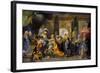 Louis XVI Received at Reims the Homage of the Knights of the Holy Spirit, 13 June 1775-Gabriel François Doyen-Framed Giclee Print