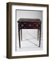 Louis XVI Style Combination Table, Ca 1780-David Roentgen-Framed Giclee Print