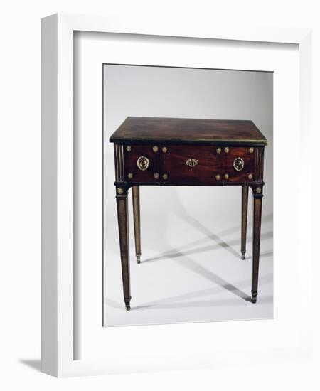 Louis XVI Style Combination Table, Ca 1780-David Roentgen-Framed Giclee Print