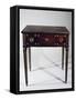 Louis XVI Style Combination Table, Ca 1780-David Roentgen-Framed Stretched Canvas