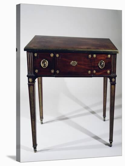 Louis XVI Style Combination Table, Ca 1780-David Roentgen-Stretched Canvas