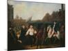 Louis XVI taken to the Place of Execution January 21, 1793-Charles Benazech-Mounted Giclee Print