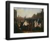 Louis XVI taken to the Place of Execution January 21, 1793-Charles Benazech-Framed Giclee Print