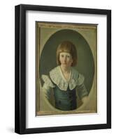 Louis XVII (1785-95) Aged 8, at the Temple, 1793-Joseph Marie Vien-Framed Giclee Print